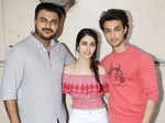 Abhiraj Minawala, Warina Hussain and Aayush Sharma