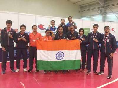India's junior paddlers bag 2 silver, 3 bronze in Serbia
