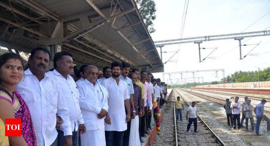 Survey for satellite railway terminal at Naganahalli commences | Mysuru ...