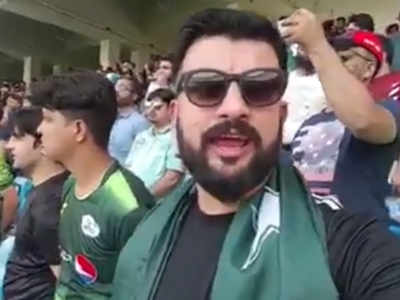 Pakistani fan sings Indian national anthem, video goes viral
