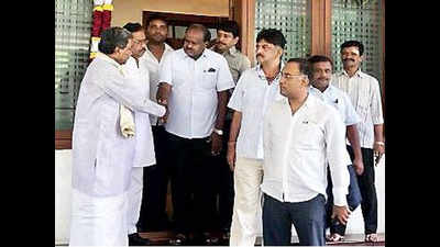 CM turns to Siddaramaiah, BJP to guv, JD(S) to speaker