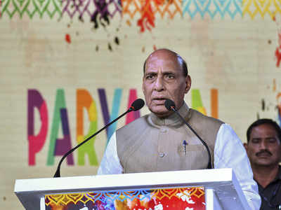 Think before levelling allegations: Rajnath Singh to Rahul Gandhi