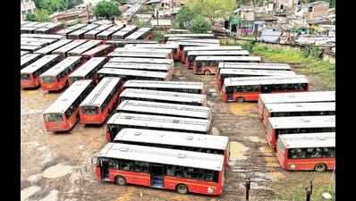 Buses remain off road; NMC hikes ticket rate by 25%