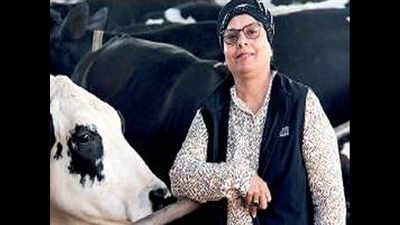 Muslim NRG woman rears cows and inspiration in native village
