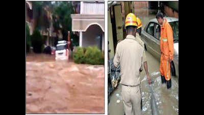 Bengaluru rains: Lakes overflow into basements, houses in Hulimavu, Gottigere