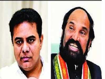 Twitter War Escalates As Uttam Calls Ktr Arrogant Hyderabad News Times Of India