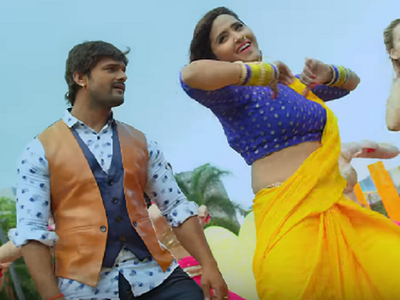 Khesari Lal Yadav And Kajal Raghwani Sizzle In The ‘Balam Ji Love You ...