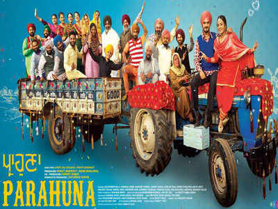 The title track of 'Parahuna' is packed with bhangra beats