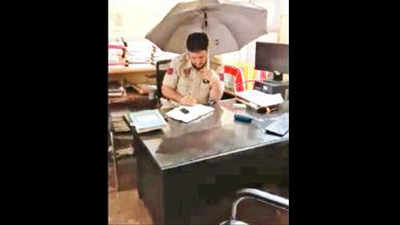Mohali: Cops in this police station can’t escape from rain
