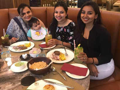 Mrudula Murali and friends enjoy a day out gorging tasty dishes
