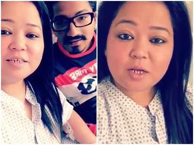 Bharti Singh is recuperating from dengue; shares video from the hospital