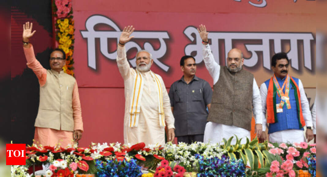 Cong Trying To Forge Foreign Alliances: Modi At Mp Poll Rally 