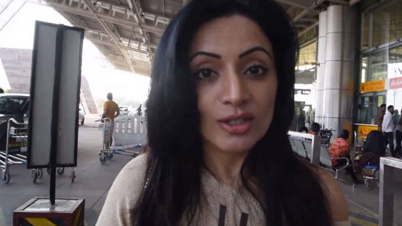 TV actress Sonia Singh spotted at Jaipur airport