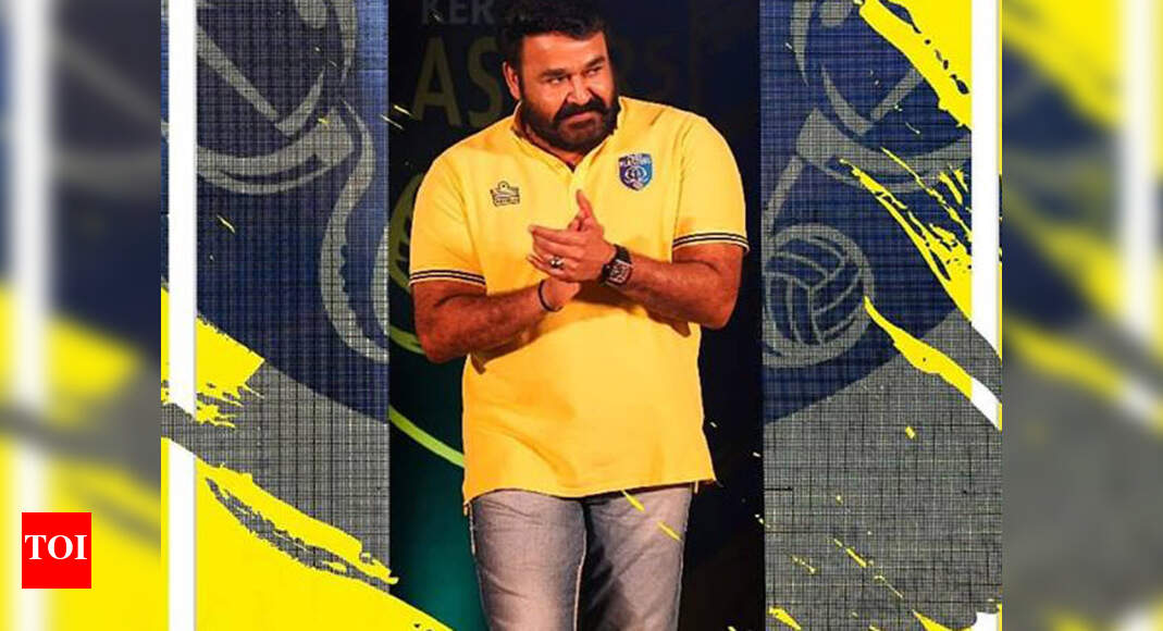 Mohanlal is the new ambassador of Kerala Blasters Malayalam Movie News Times of India