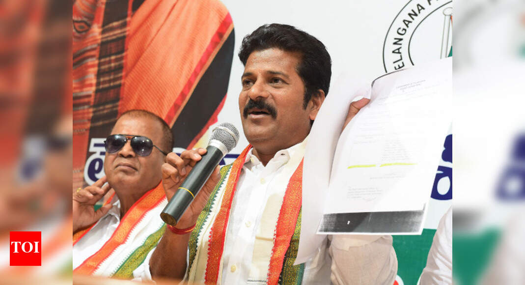 Revanth Reddy: IT department raids premises of Telangana Congress ...