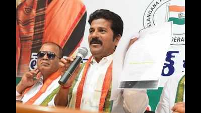 Income Tax raids properties of Congress leader Revanth Reddy