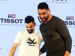 Satnam Singh and Virat Kohli