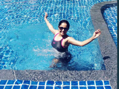 Actress Sayantani Guhathakurta raises the heat with her swimsuit look; See pic