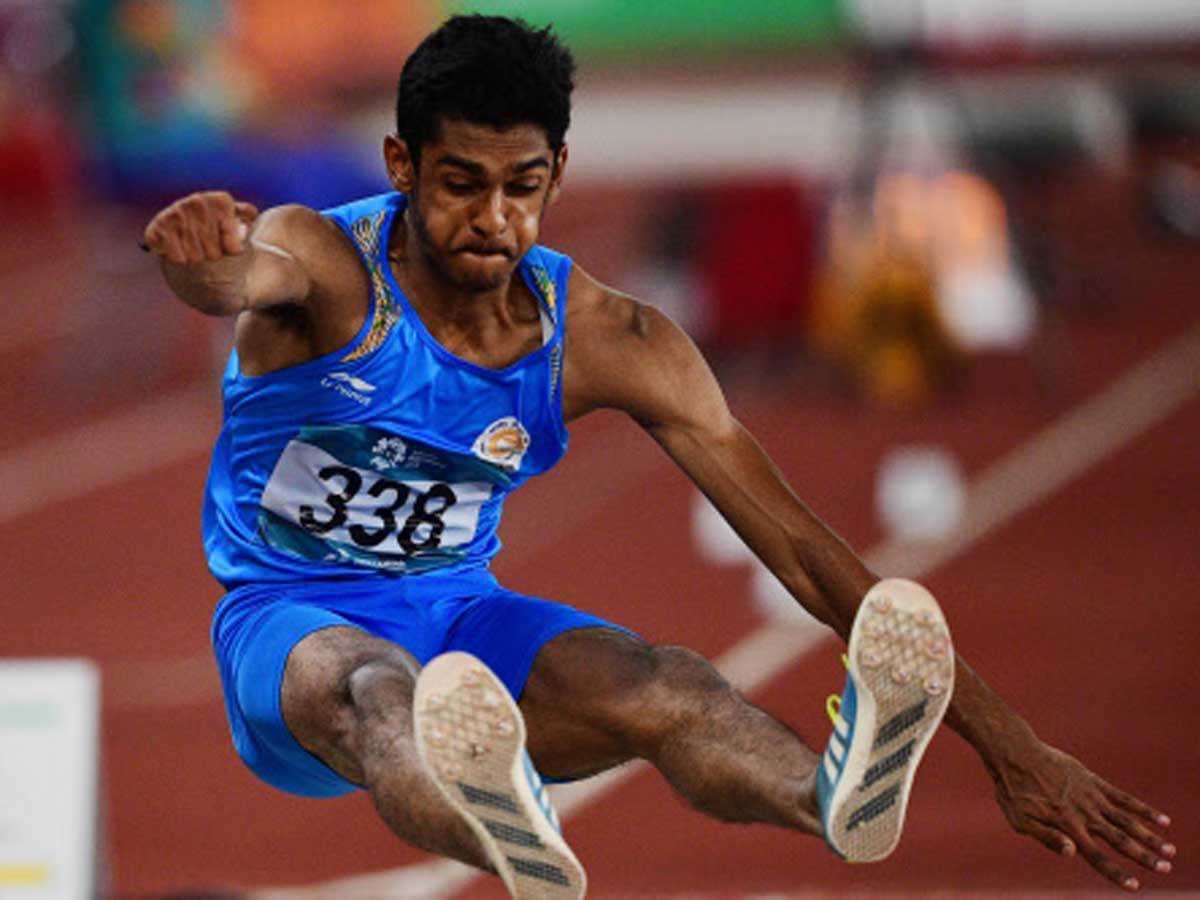 sreeshankar murali: Sreeshankar breaks national long-jump record with  season's U-20 best in world | More sports News - Times of India