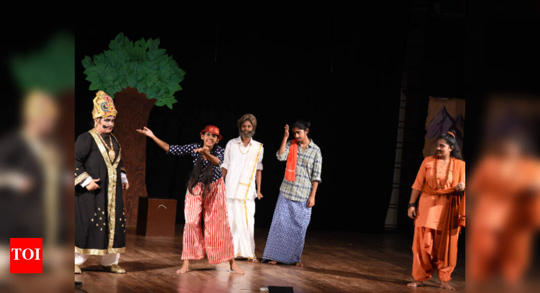 A play within a play in this street play Tamil Movie News Times of