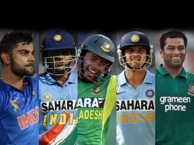 Asia Cup: Top five all time highest scores in India vs Bangladesh matches