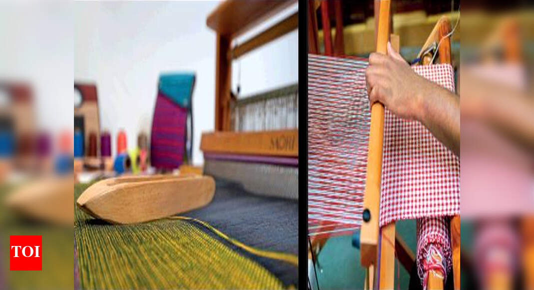 Weaving: Weaving in therapy with income for a special cause | Chennai ...