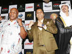 Mike Tyson, Mohammed Ali Budhwani, Tahnoun bin Mohammed Al Nahyan and Aditya PS