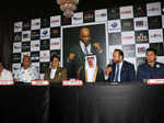 Mike Tyson, Mohammed Ali Budhwani, Tahnoun bin Mohammed Al Nahyan and Aditya PS 