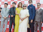 Rajesh Kalyanaraman, Ramesh Kalyanaraman, Shweta Bachchan Nanda, Jaya Bachchan, Amitabh Bachchan and T.S. Kalyanaraman 