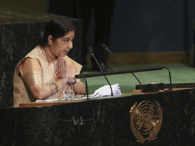 Full text of Sushma Swaraj's speech at UN General Assembly