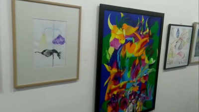 Eighteen artists exhibit their works at Nanappa Art Gallery, Kochi