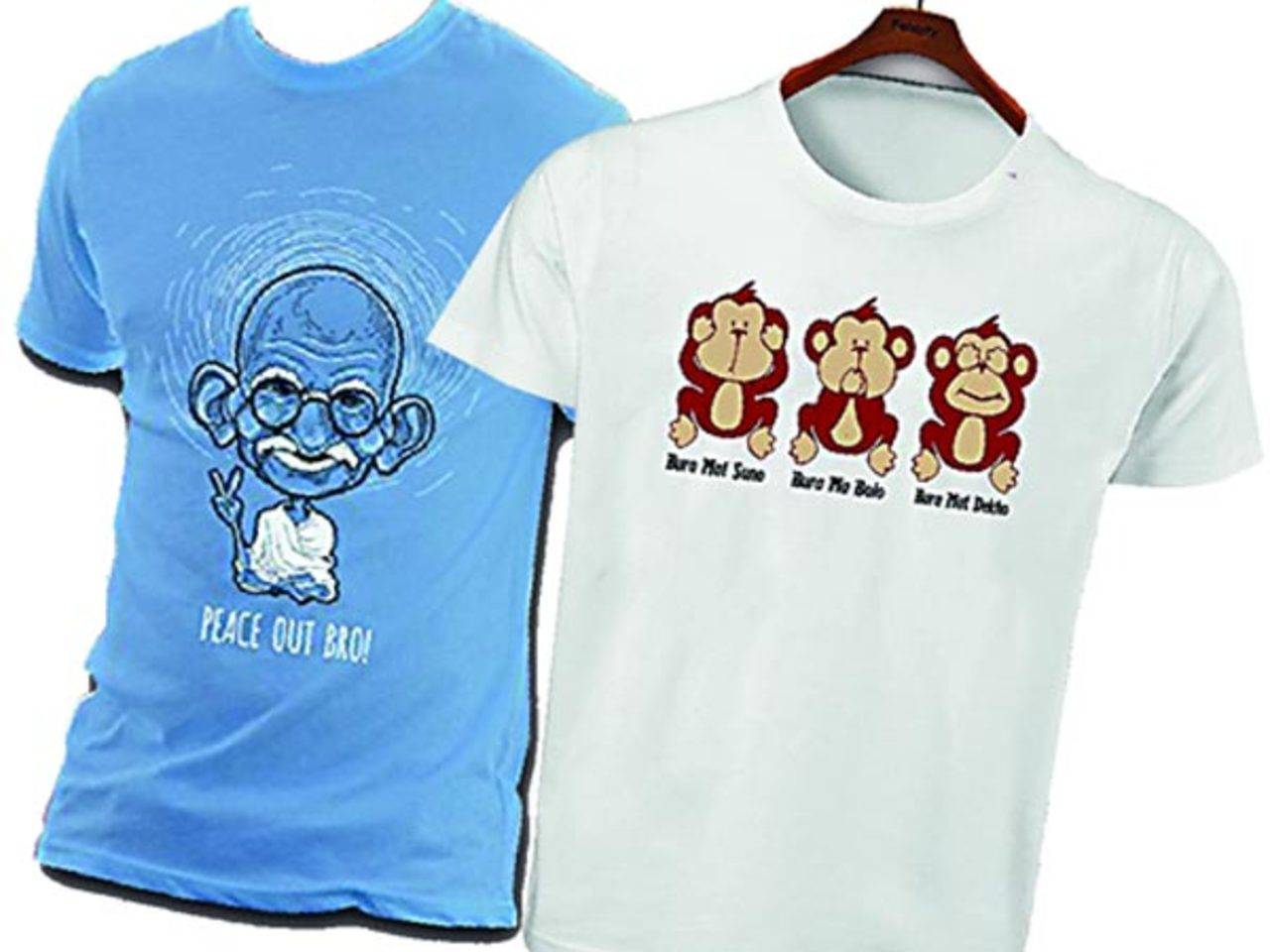 Cool T-shirts reinvent Gandhi for the younger generation | News - Times of India