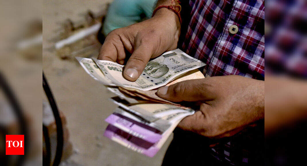 Indian Rupee Rupee Slumps 43 Paise To 72 91 Against Dollar Ends Near 2 Week Low Times Of India