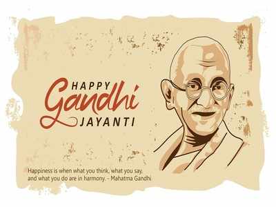 Gandhi Jayanti 2020 Images & HD Wallpapers for Free Download Online: Wish  on Bapu's 151st Birth Anniversary With WhatsApp Stickers, Quotes, Facebook  Photos and GIF Greetings