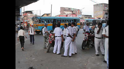Now, Howrah too gets cops in white
