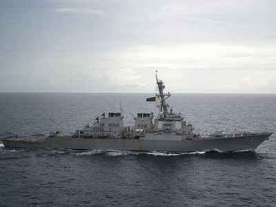 US accuses Chinese naval ship of conducting unsafe manoeuvres in South China Sea