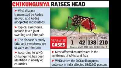 Chikungunya out of control, 200 affected