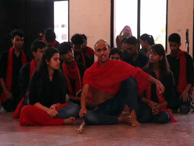 Students of JECRC University pay tribute to Mahatma Gandhi on 149th anniversary through cultural performances