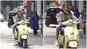 Spotted: Rhea Chakraborty and Varun Mitra ride scooter without helmet