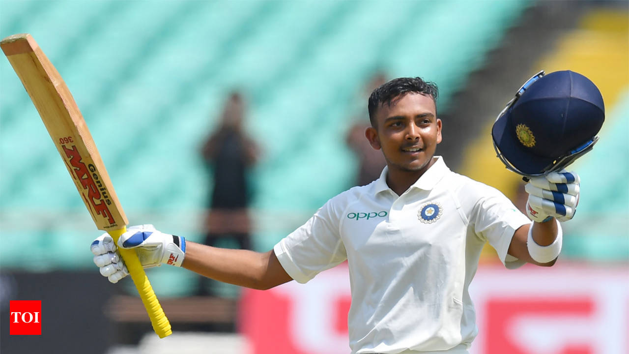 Prithvi Shaw: Prithvi Shaw's journey from Virar to Rajkot