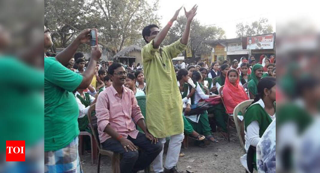 Controversy over Congress MLA Milton Rashid's dance on Gandhi Jayanti ...