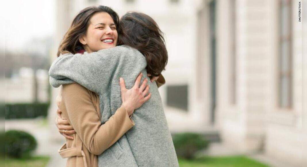 Can hugs make you feel better?