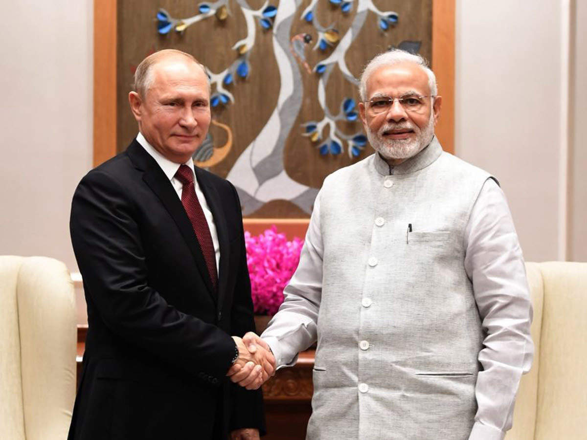 Vladmir Putin India visit: PM Narendra Modi hosts dinner for Russian President Putin | India News - Times of India