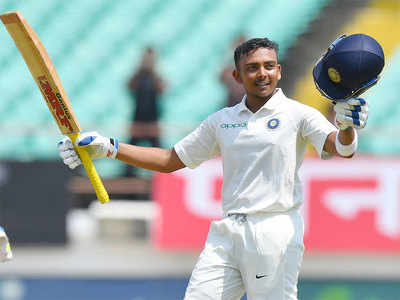 India vs West Indies: Prithvi Shaw's debut ton puts India in pole position