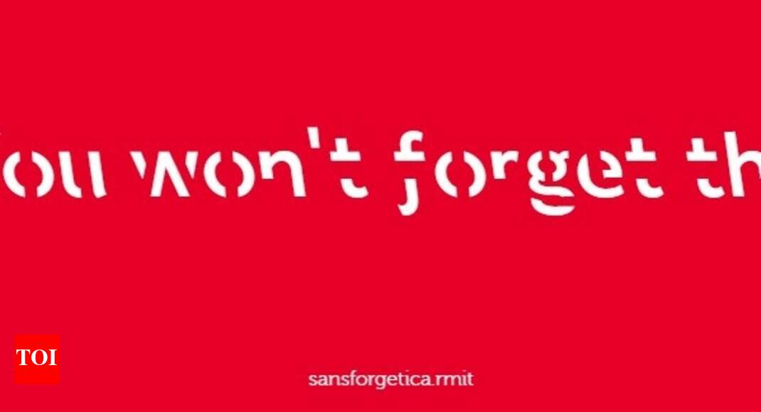 Scientists claim to develop a font that helps remember notes - Times of India