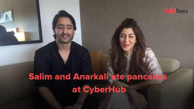 Shaheer Sheikh and Sonarika Bhadoria, TV's Salim and Anarkali, visit Gurgaon