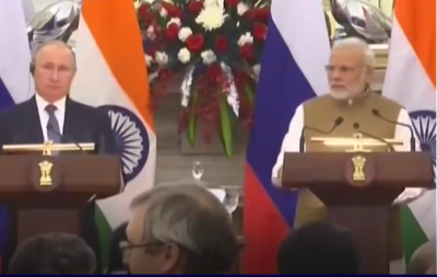 India-Russia ink $5 billion deal at summit