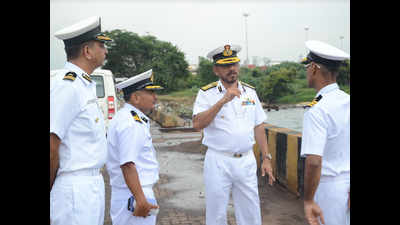 CG Commander West reviews fleet operational preparedness in Karnataka