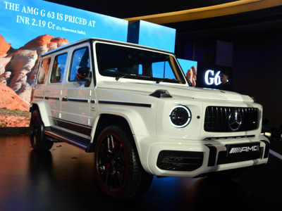 Mercedes Benz Mercedes Drives In The G63 Amg In India For Rs 2 2 Crore Times Of India