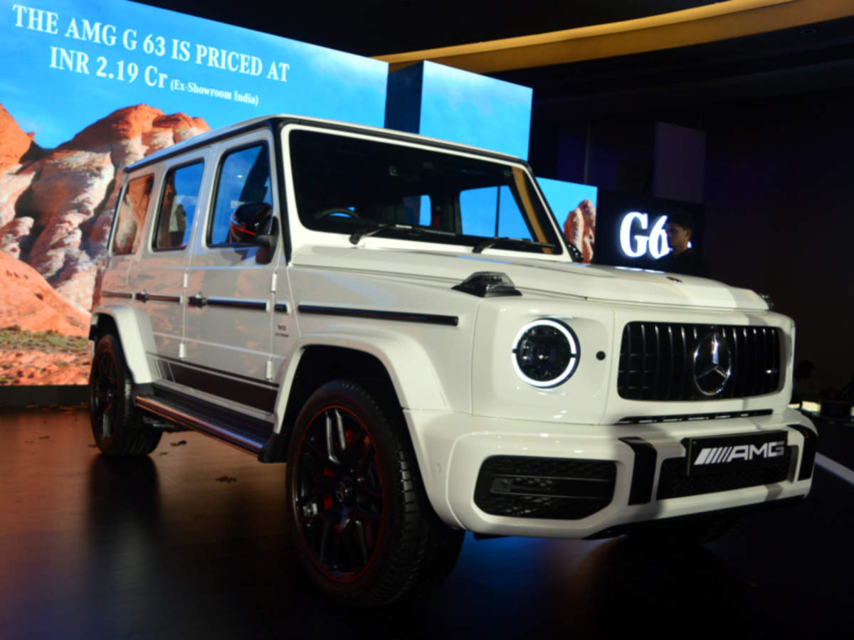 Mercedes Benz Mercedes Drives In The G63 Amg In India For Rs 2 2 Crore Times Of India